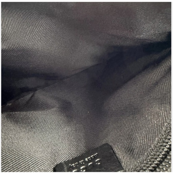 GUCCI GG Web Monogram Black Canvas Crossbody Bag - Picture 9 of 14